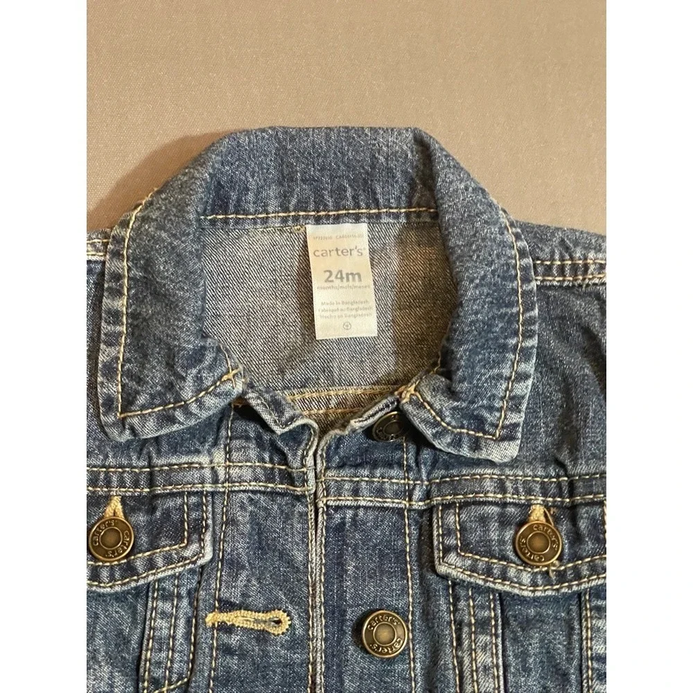 Toddler Girls Carter Denim Jacket‎ size 24Months
